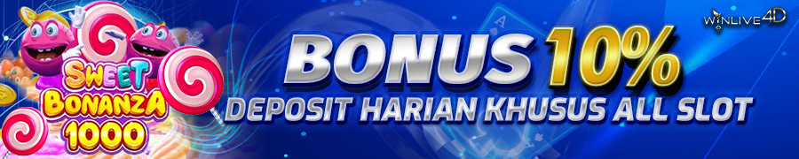 BONUS DEPOSIT HARIAN 10%